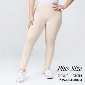 * NWT BOUTIQUE KHAKI LEGGINGS (ACTUAL COLOR in PICS)  PLUS SIZE  14 - 20